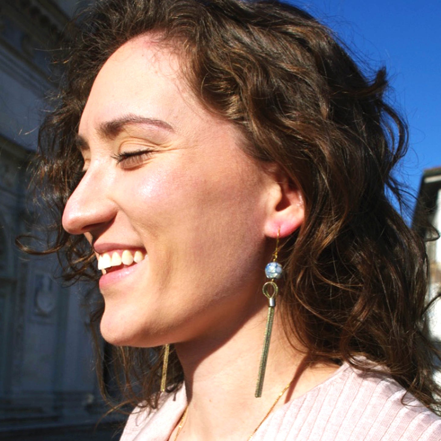 Disco Diva Earrings in Movement