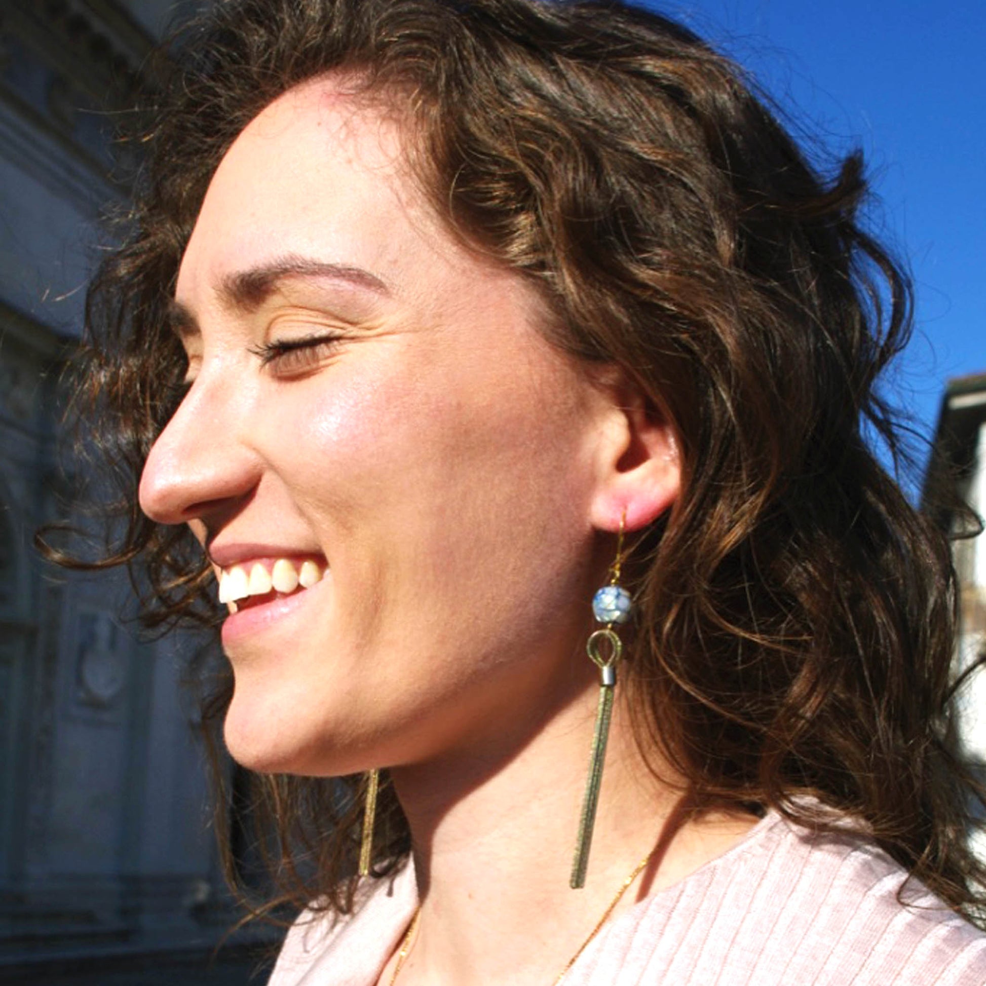 Disco Diva Earrings in Movement