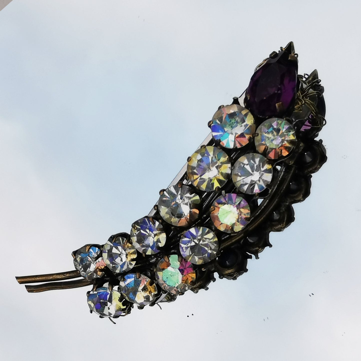 Bling Feather Hairclip