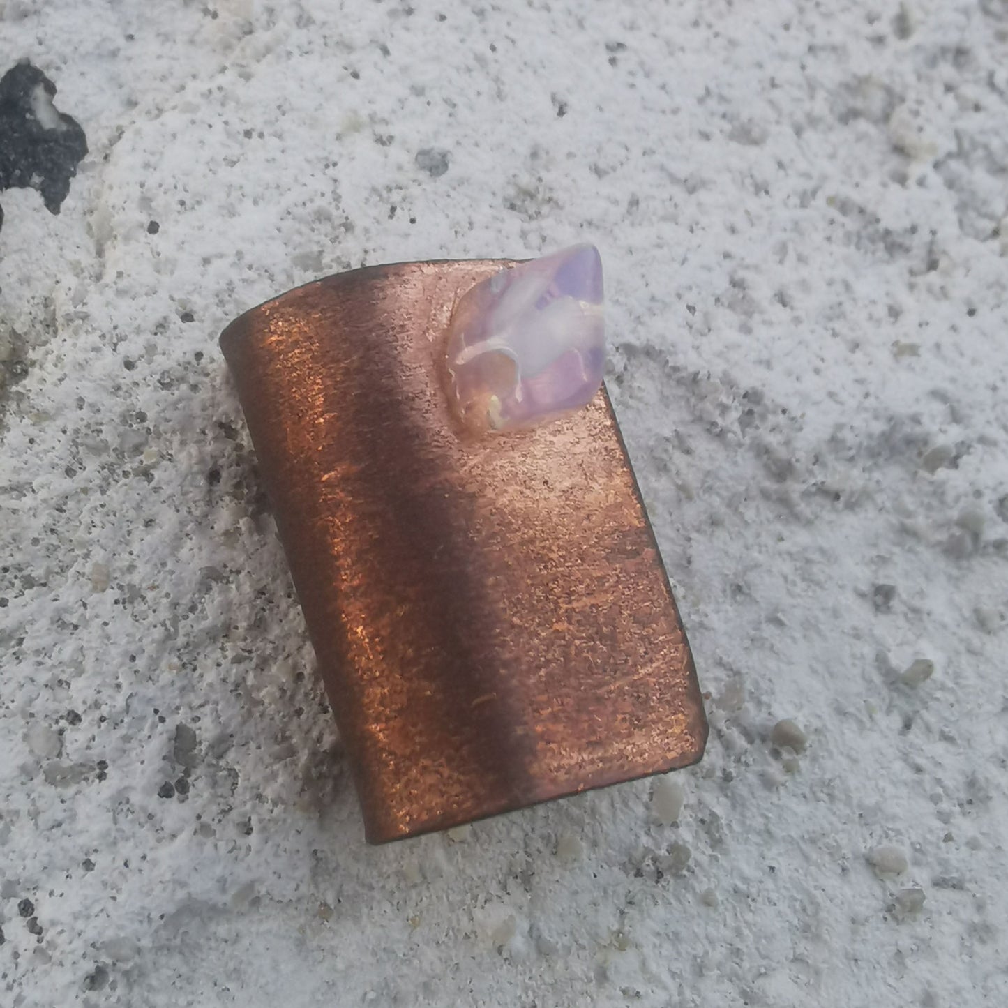 Opal Copper Cuff