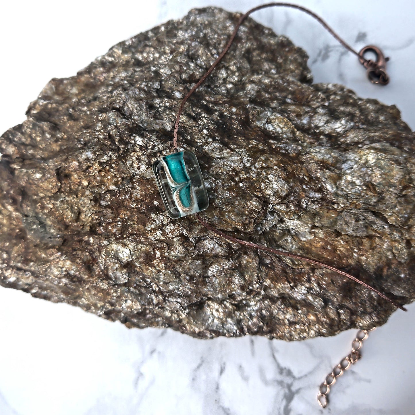 Camifolla Murano glass bead detail 