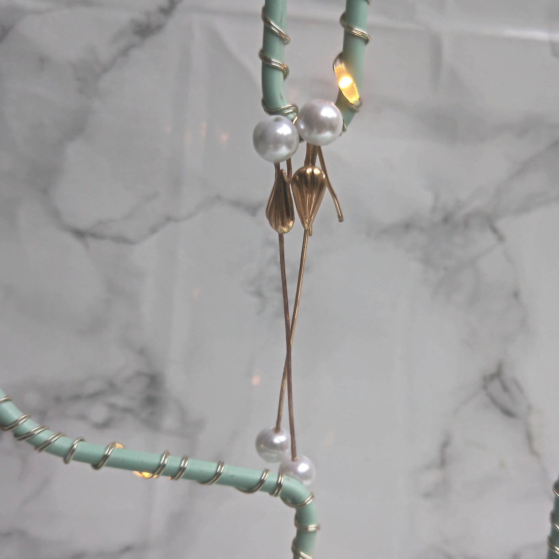 Camifolla Signature Earrings white 